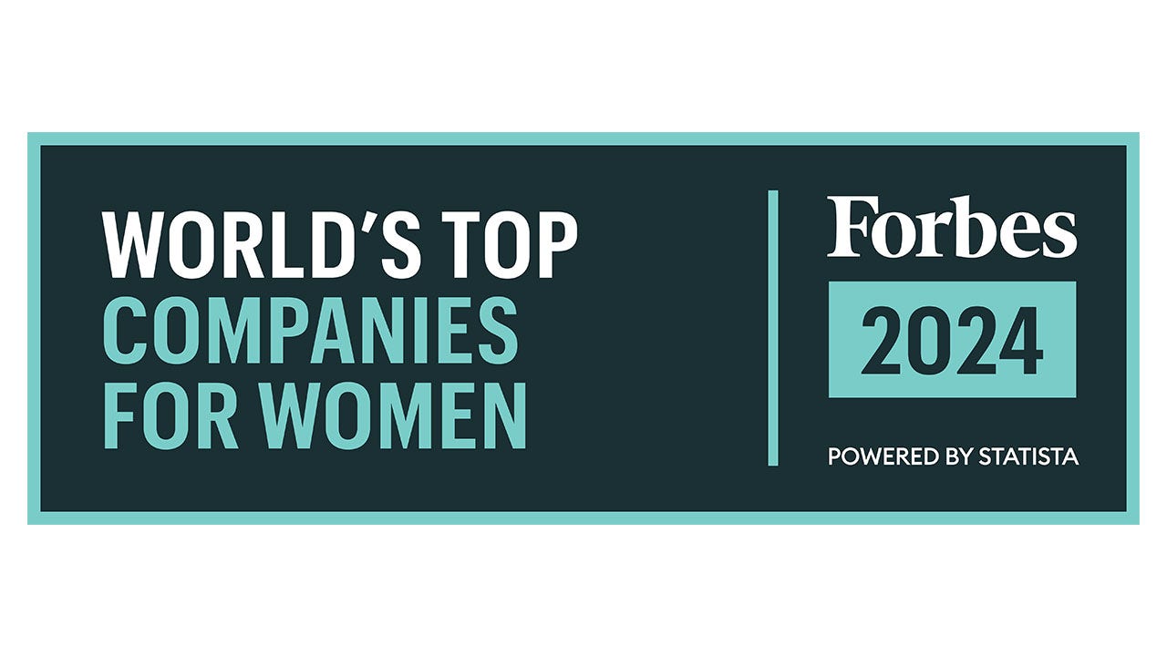 Amica has been recognized by Forbes as one of the World's Top Companies for Women in 2024