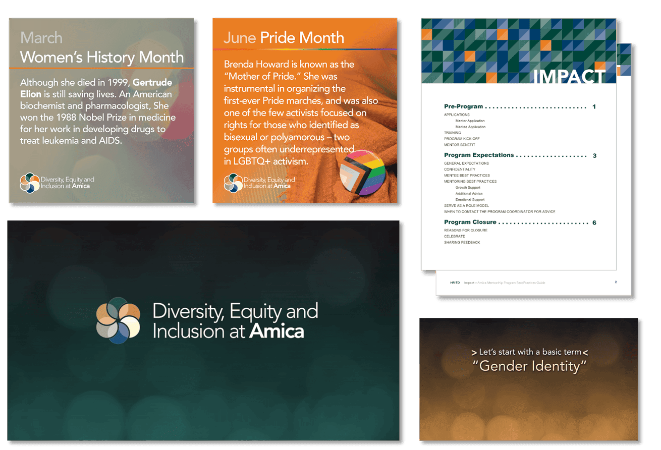 Amica welcomes and celebrates a diverse workforce.