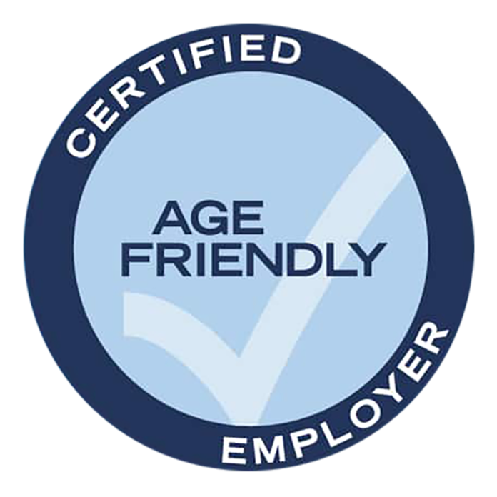 Amica has been recognized as a certified age friendly employer.
