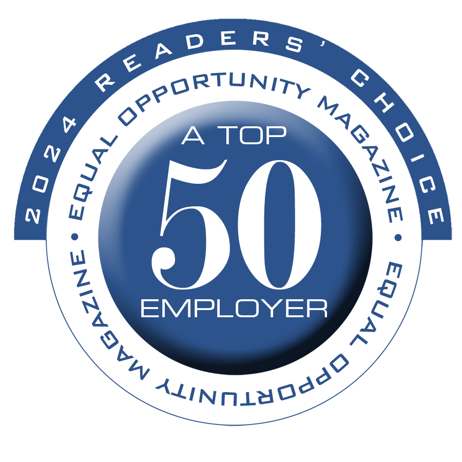 Amica has been recognized by Equal Opportunity Magazine as a 2022 Readers’ Choice Top 50 Employer. 