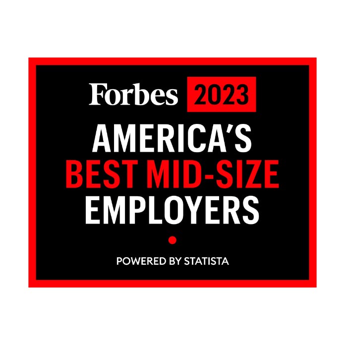 Amica has been recognized by Forbes as a 2023 America’s Best Mid-Size Employer. 