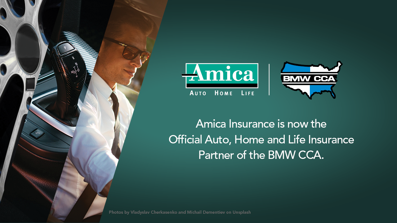 Amica Insurance is now the Official Auto, Home and Life Insurance Partner of the BMW CCA.