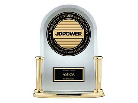 Read more about Amica being named "#1 for Customer Satisfaction with the Home Insurance Claims Experience" by J.D. Power