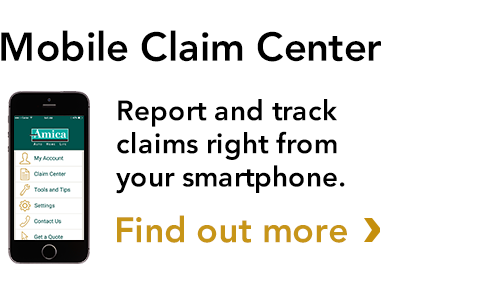 Mobile Claim Center: Report and track claims right from your smartphone: Find out more