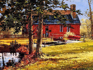 Joszef Gyomorey Szabo, "Gilbert Stuart Birthplace"