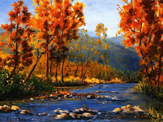 Richard Whiteley, "Blue Ridge Creek"
